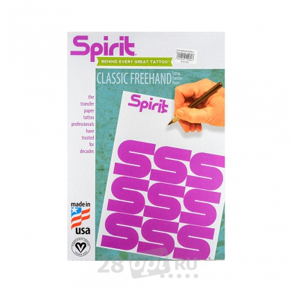 Трансферный лист для ручного перевода  Spirit Classic Freehand   