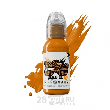 Краска для художественной татуировки World Famous Tattoo Ink, Cleopatra Copper, 30 мл
