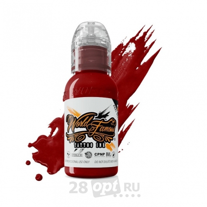 Краска для художественной татуировки World Famous Tattoo Ink by Maks Kornev, Laceration, 30 мл