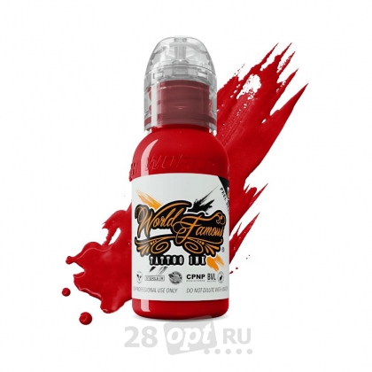 Краска для художественной татуировки World Famous Tattoo Ink by Maks Kornev, Open Wound, 30 мл