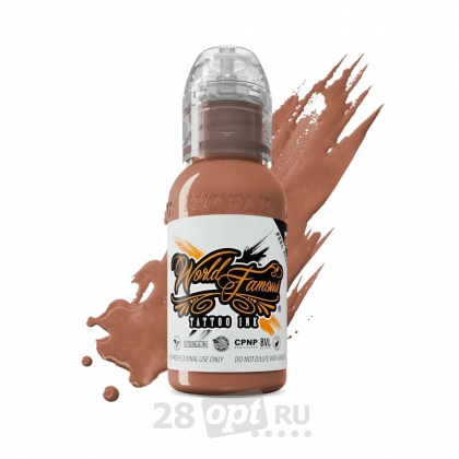 Краска для художественной татуировки World Famous Tattoo Ink, Pink Ribbon Dark Honey, 30 мл