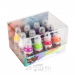 Сет красок для художественной татуировки World Famous Ink, Color Primary Set 1, 30 мл