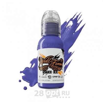 Краска для художественной татуировки World Famous Tattoo Ink, Venus Violet, 30 мл